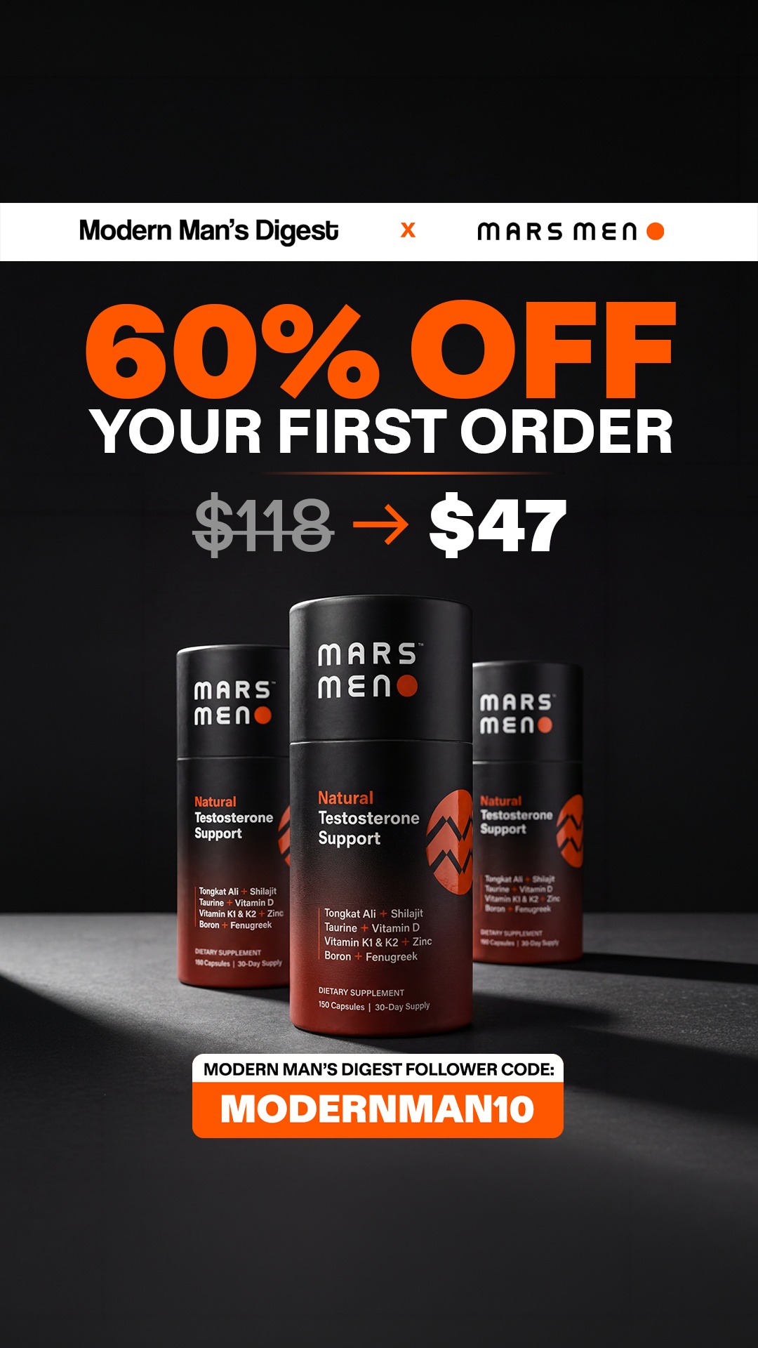 Modern Man’s Digest Facebook ad from Jul 9, 2026