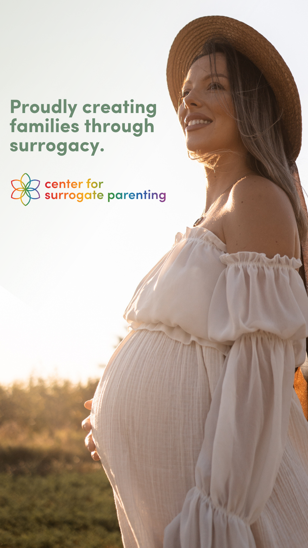 Center for Surrogate Parenting Facebook ad