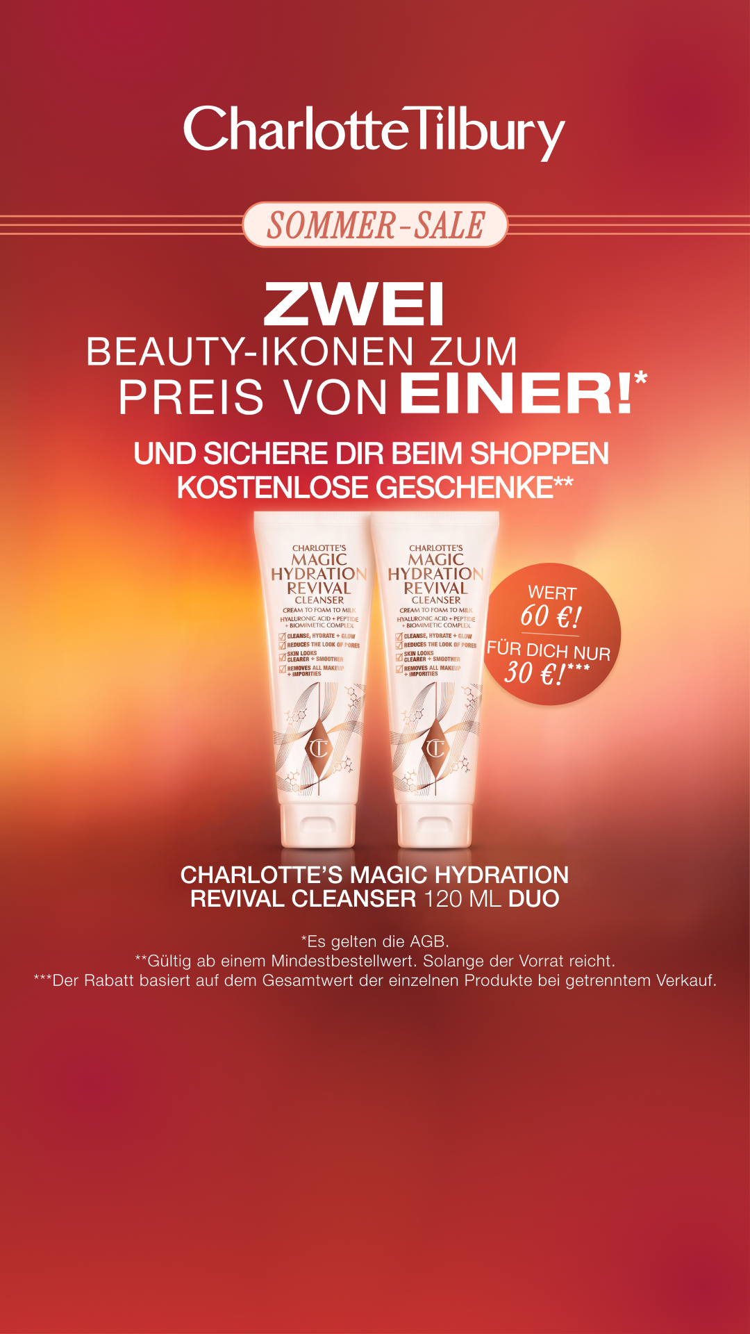 Charlotte Tilbury Facebook ad
