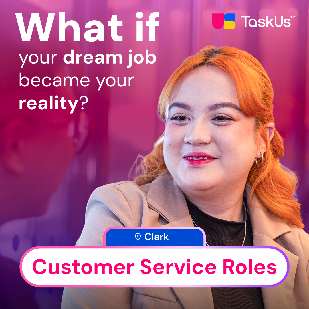 TaskUs Facebook ad
