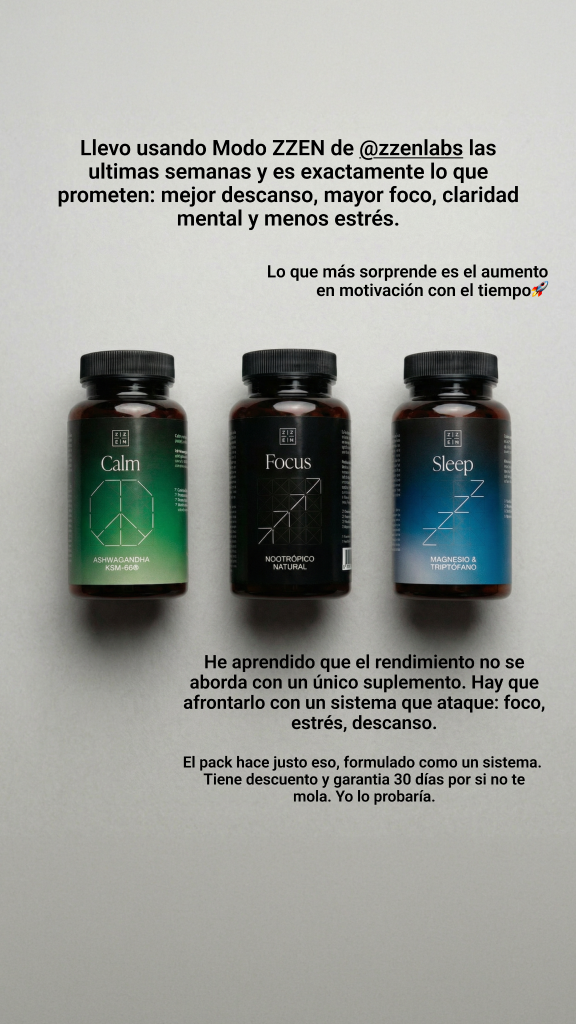 ZZEN LABS Facebook ad