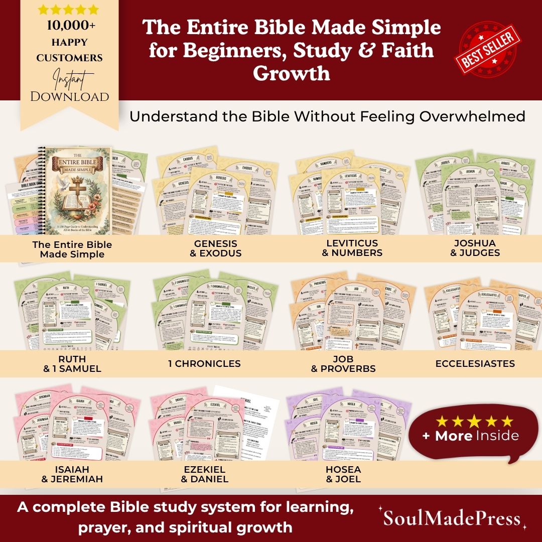 Soul Made Press Facebook ad: Bible Study Workbook, 90% OFF