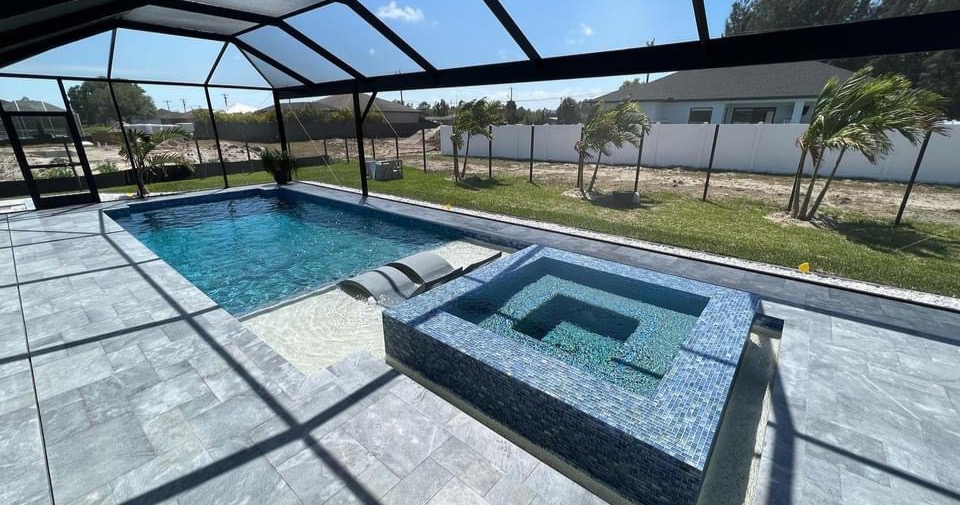 Custom Pools by Design Facebook ad