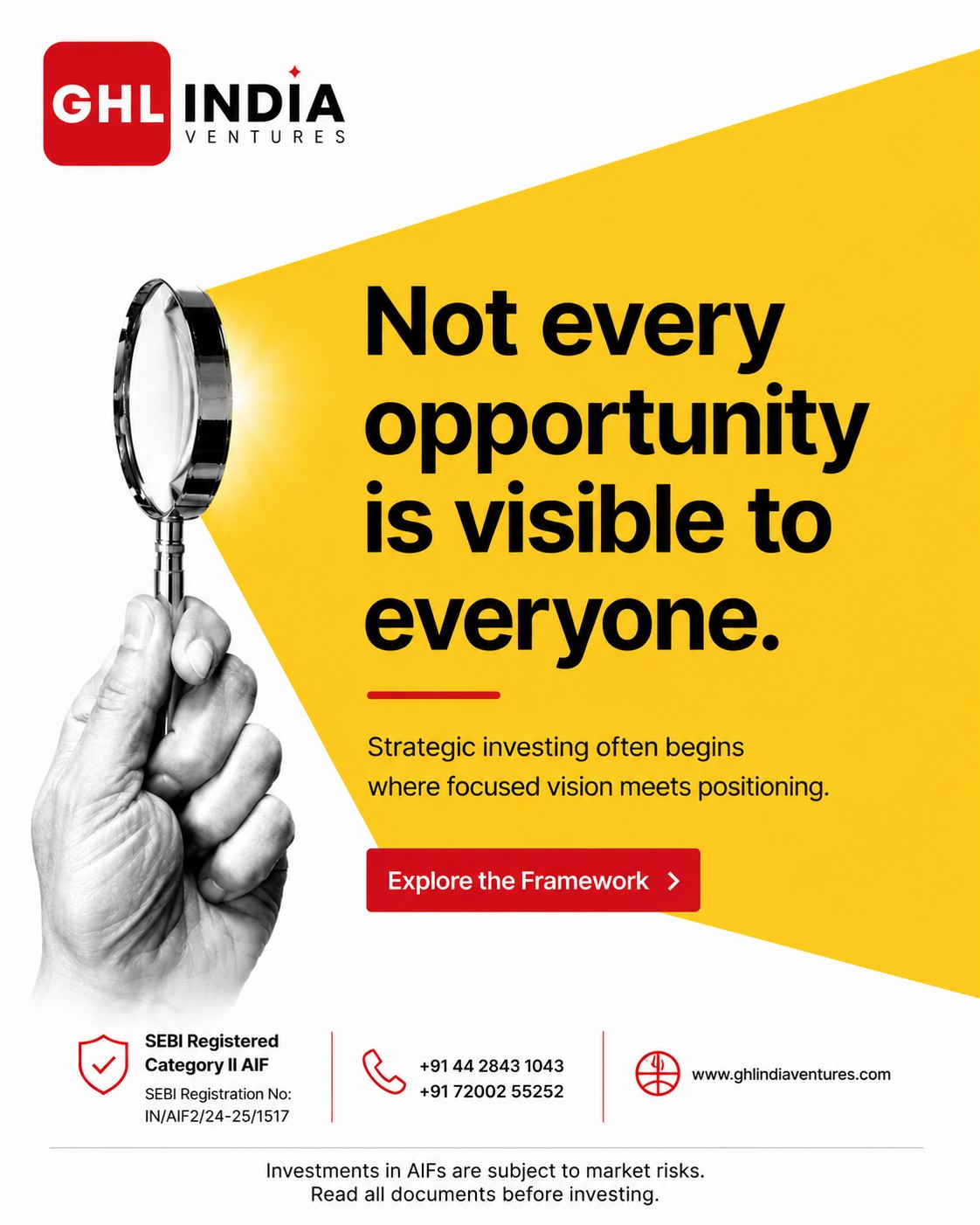 GHL India Ventures Trust Facebook ad