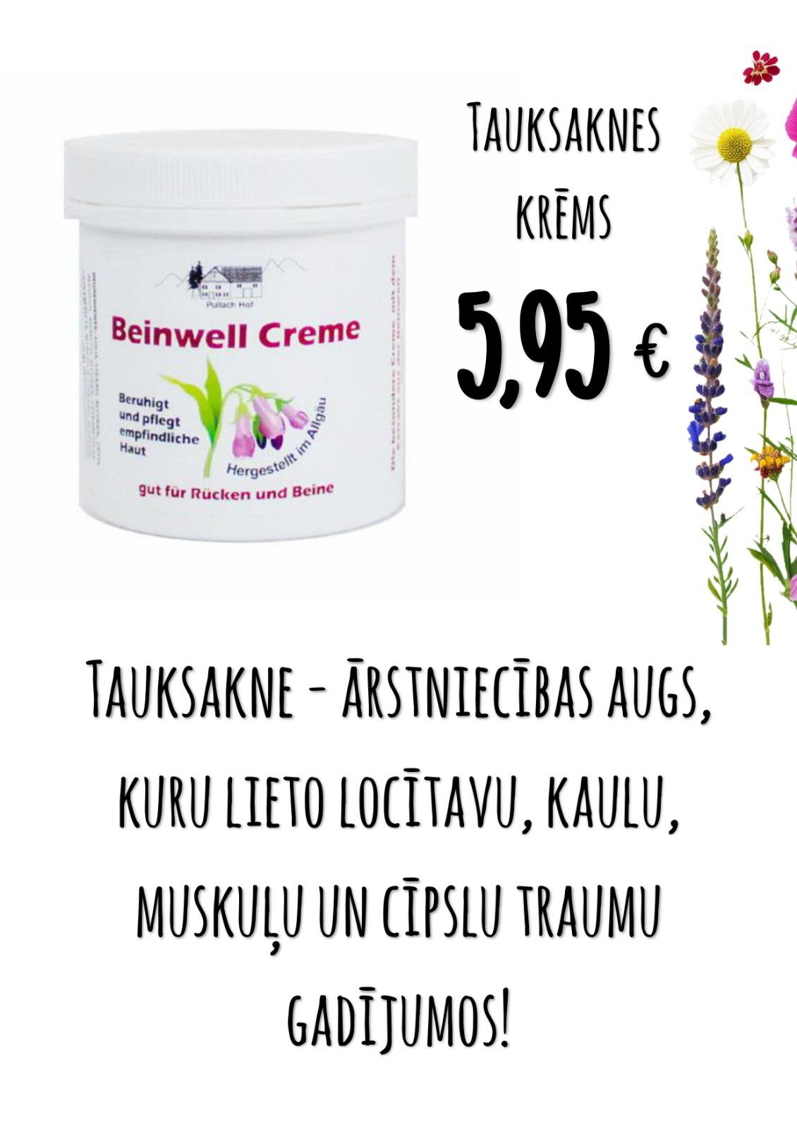 Veikals Nieciņš Talsos Facebook ad: Pretsāpju un pretiekaisuma ziedes no Vācijas!
