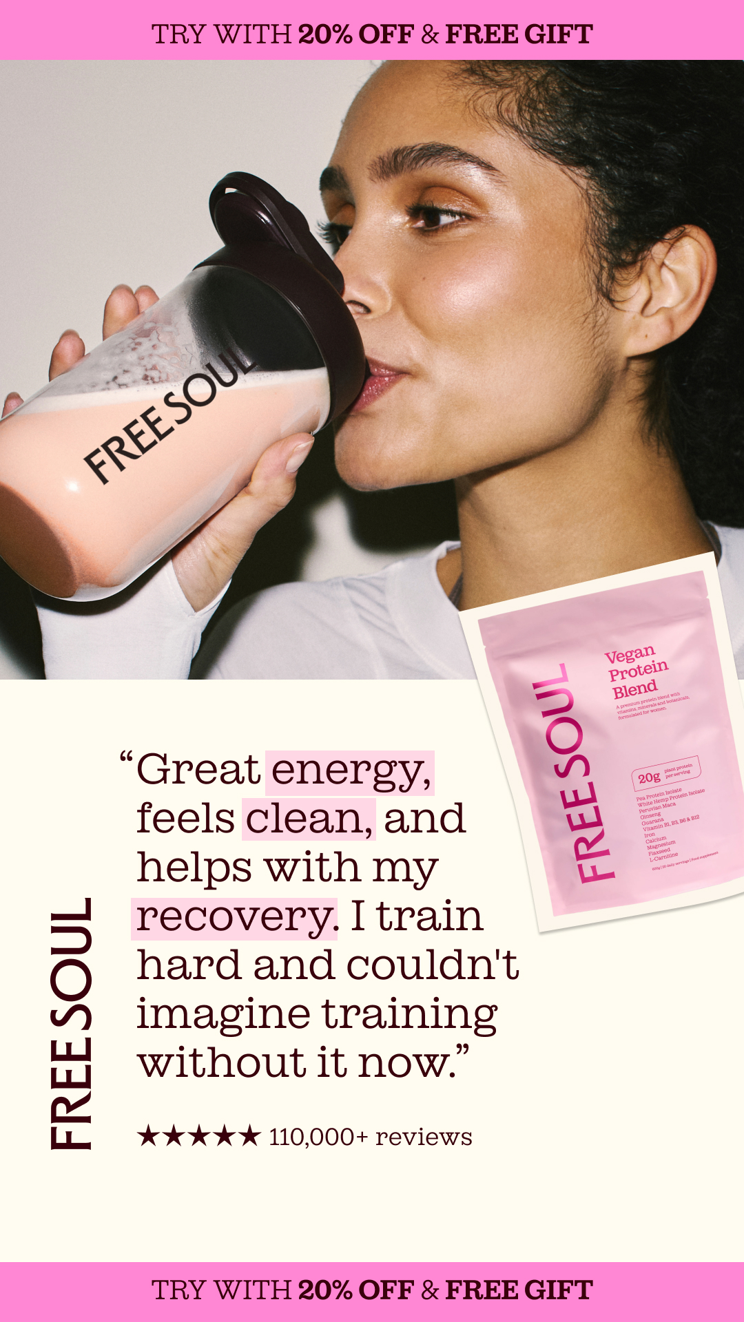 Free Soul Facebook ad