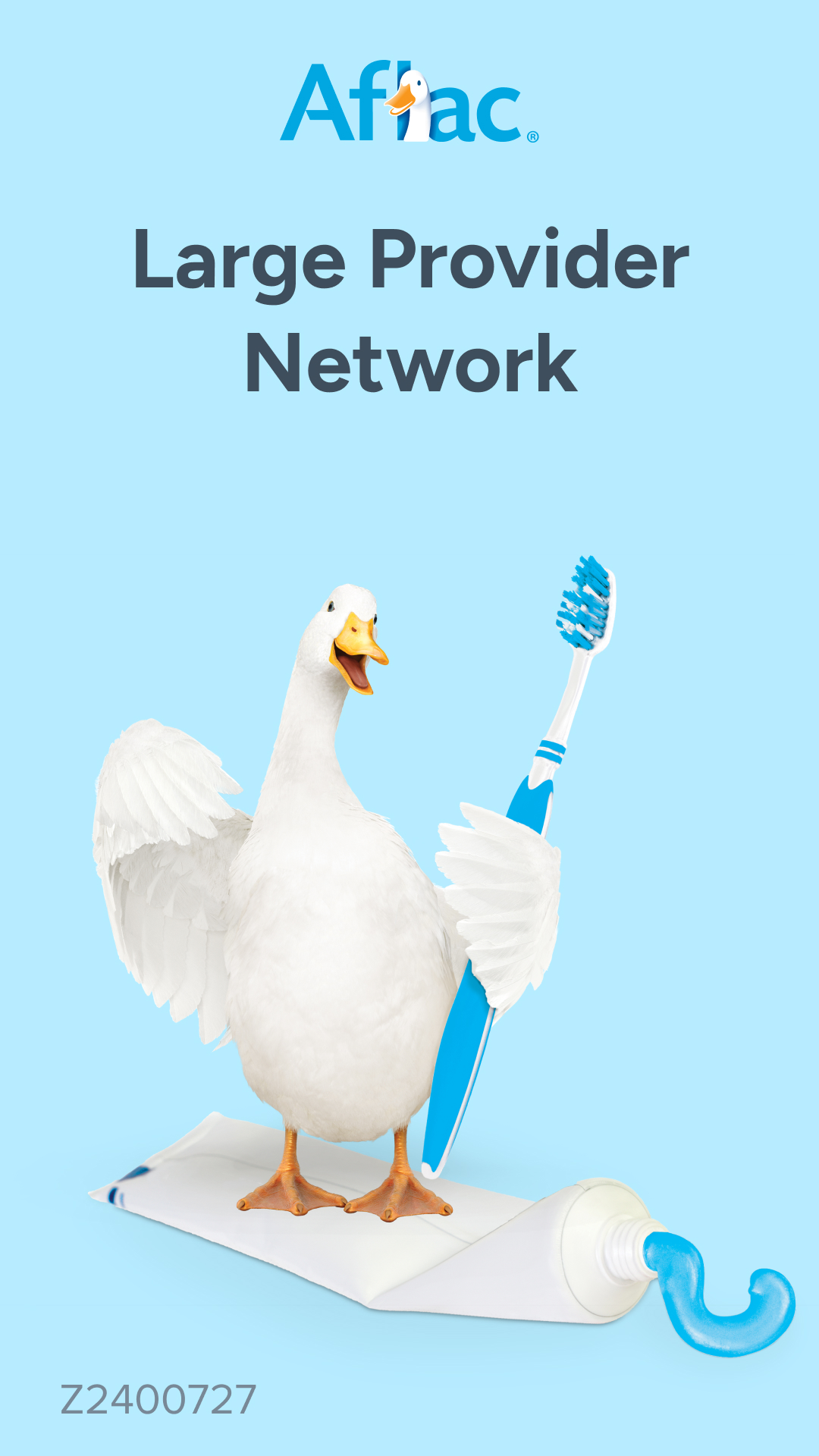 Aflac Duck Facebook ad