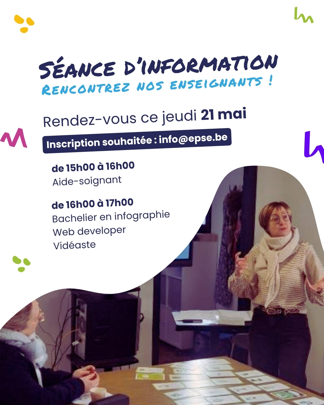 Enseignement Pour Adultes d'Enghien Facebook ad