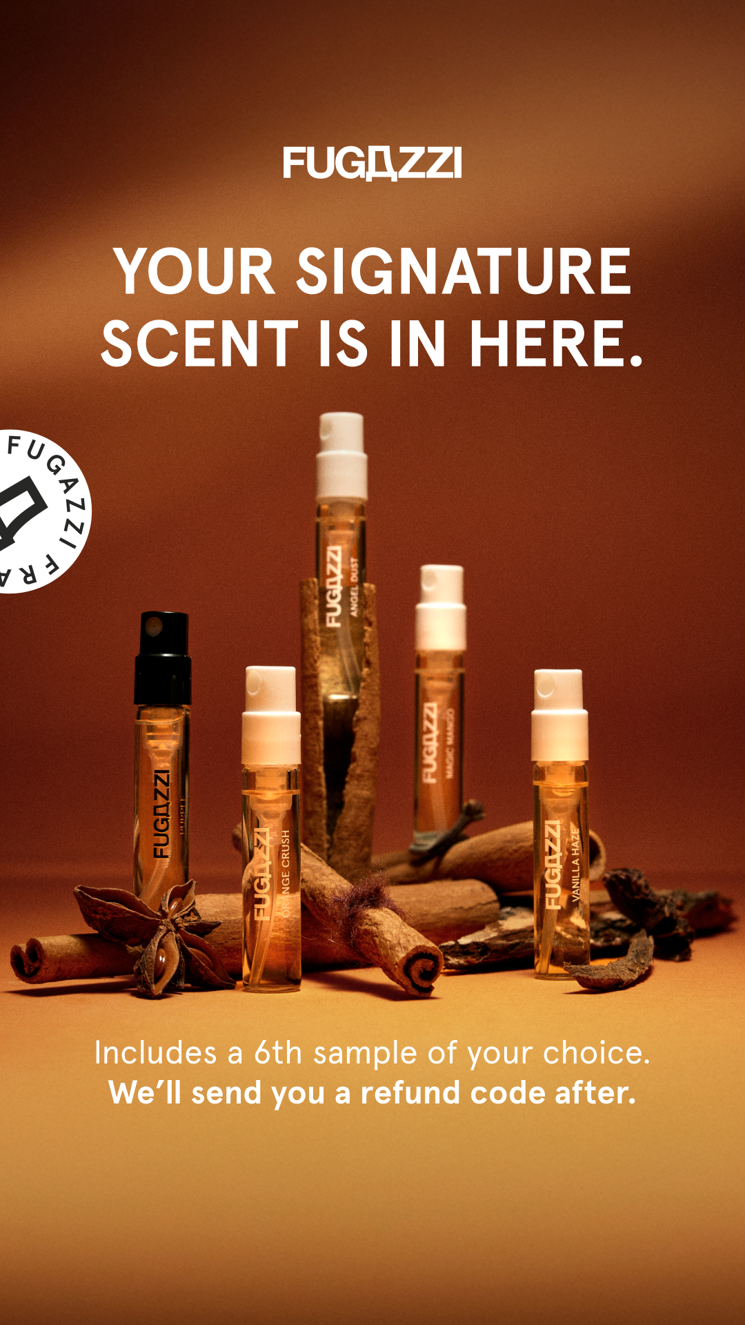 Fugazzi Fragrances Facebook ad
