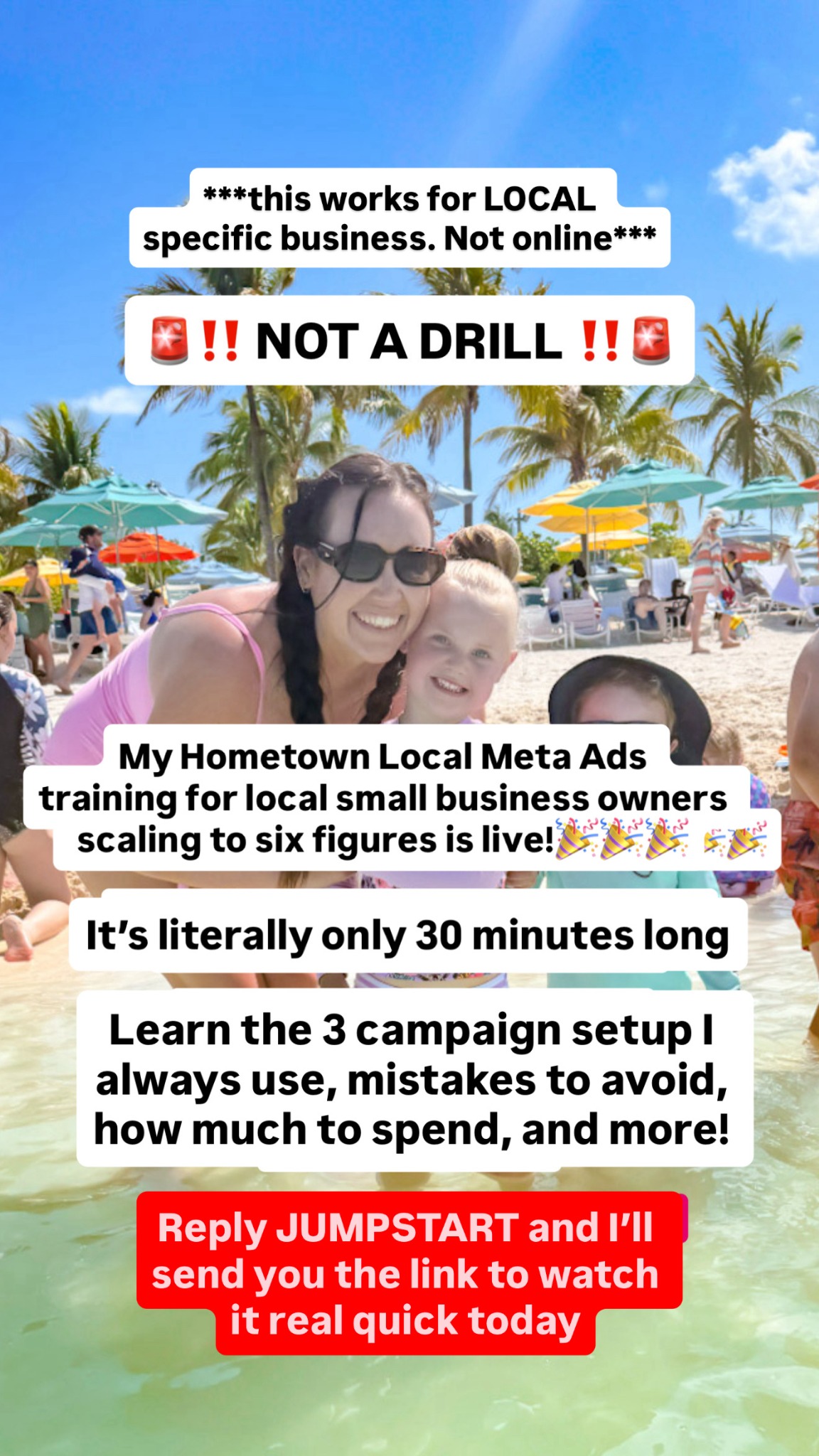 Nicole Eldridge Media - FB & IG Ads Facebook ad: Local Business Only {Free Meta Ads Training}