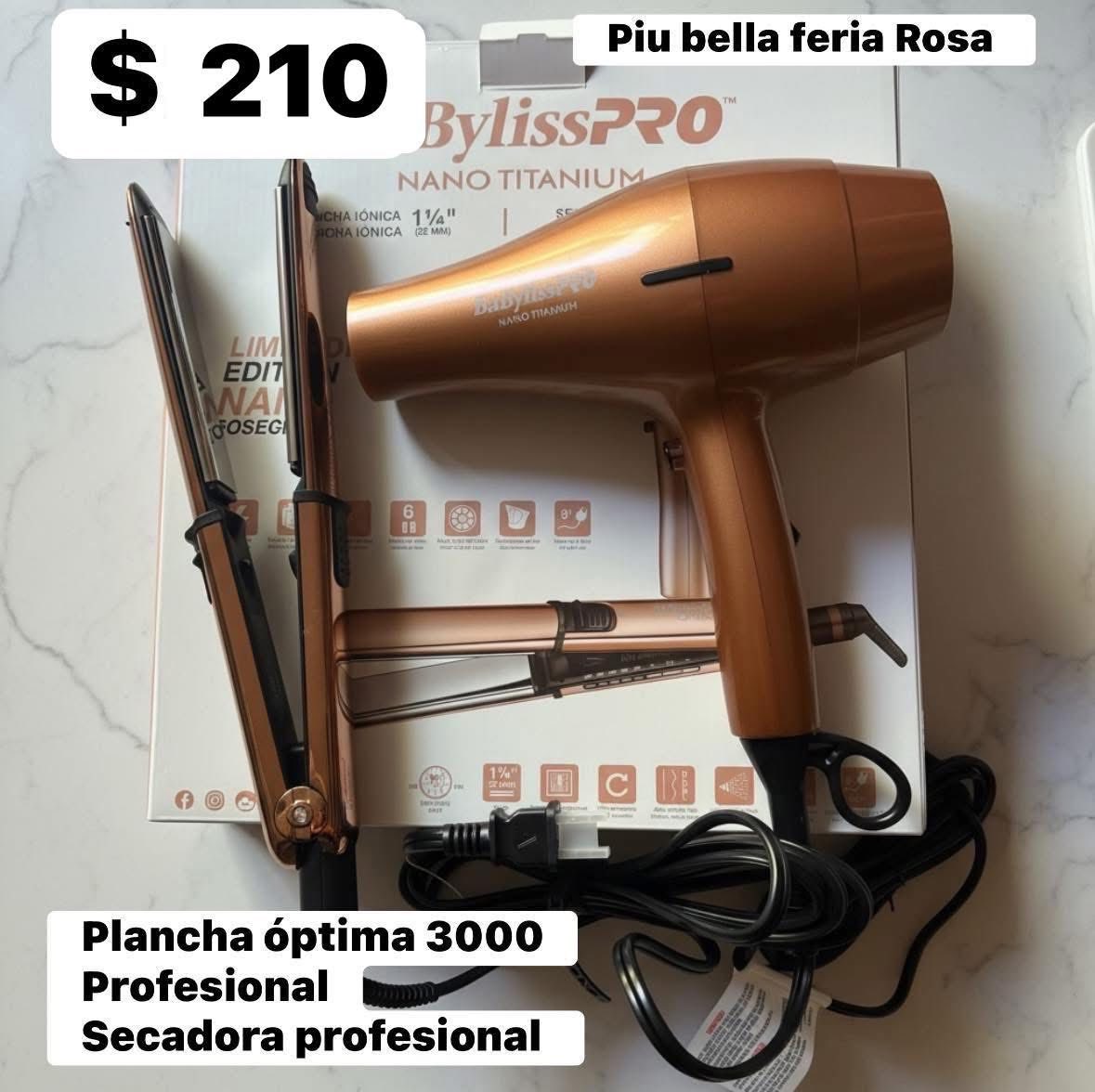 Piubella feria Rosa 1 Facebook ad: Brillo y suavidad para tu cabello