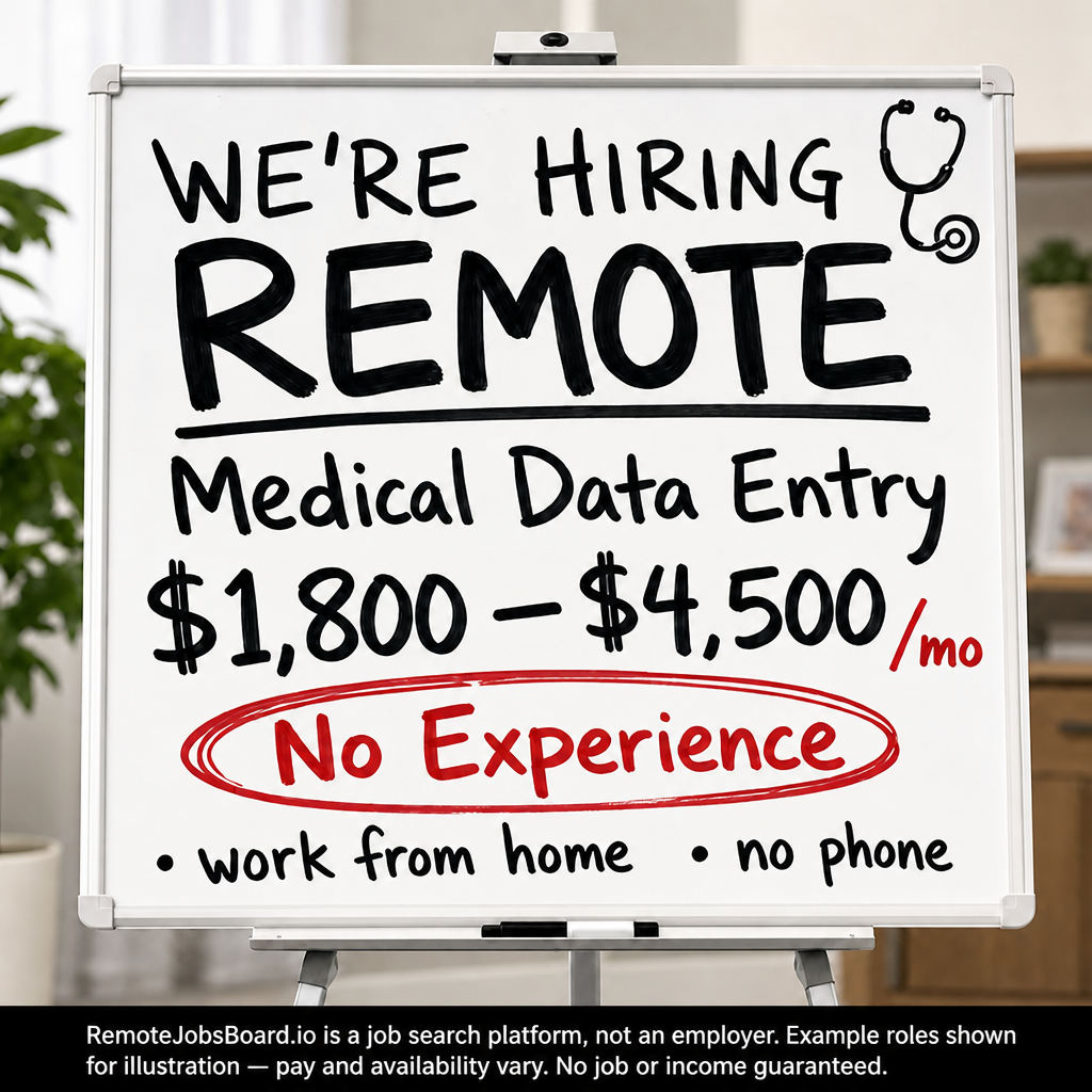 Remote Jobs Board - Work From Anywhere Facebook ad