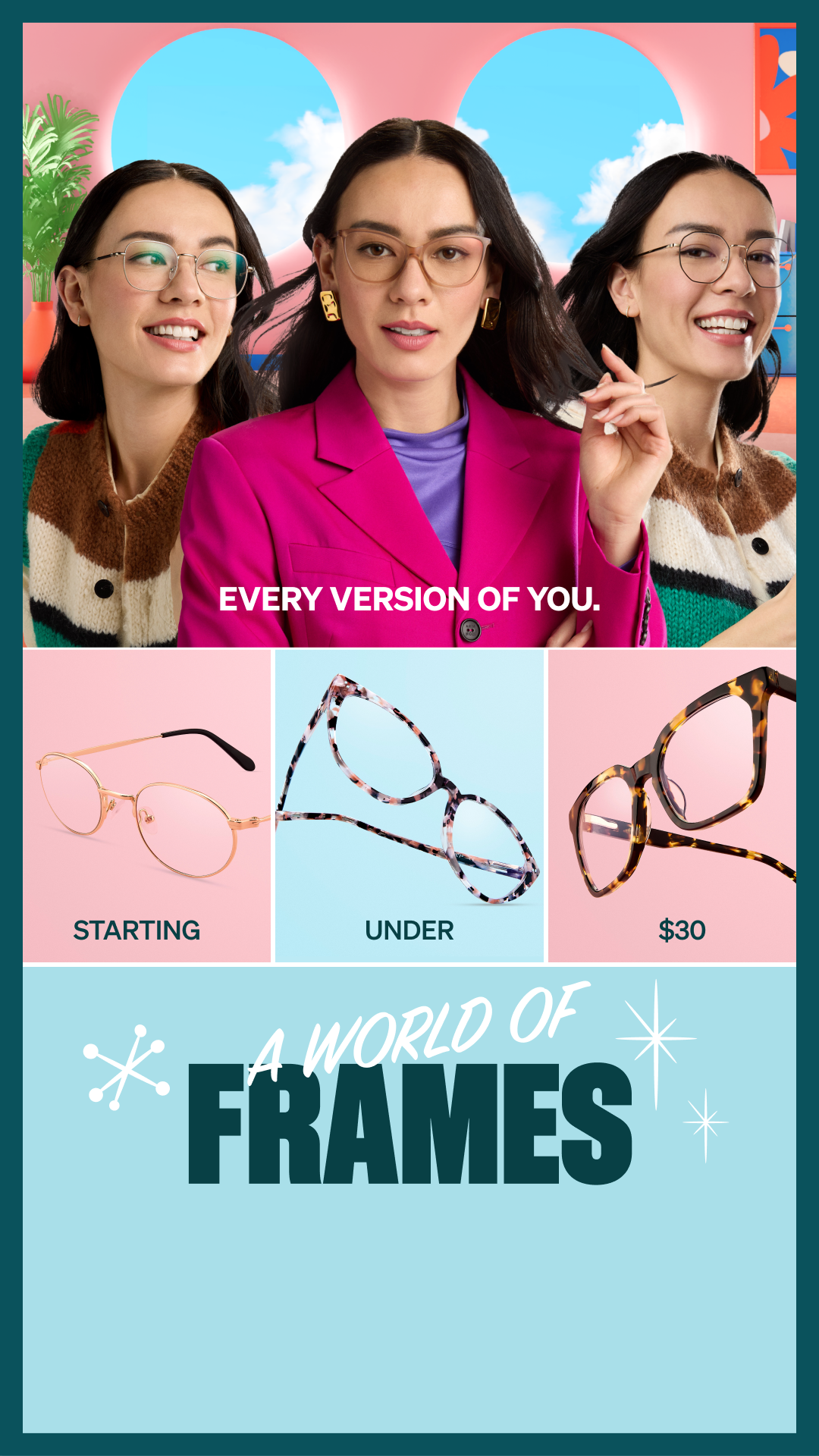 Zenni Optical Facebook ad