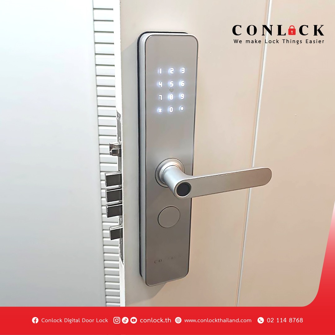 Conlock Digital Door Lock : คอนล็อค กลอนประตูดิจิตอล Facebook ad