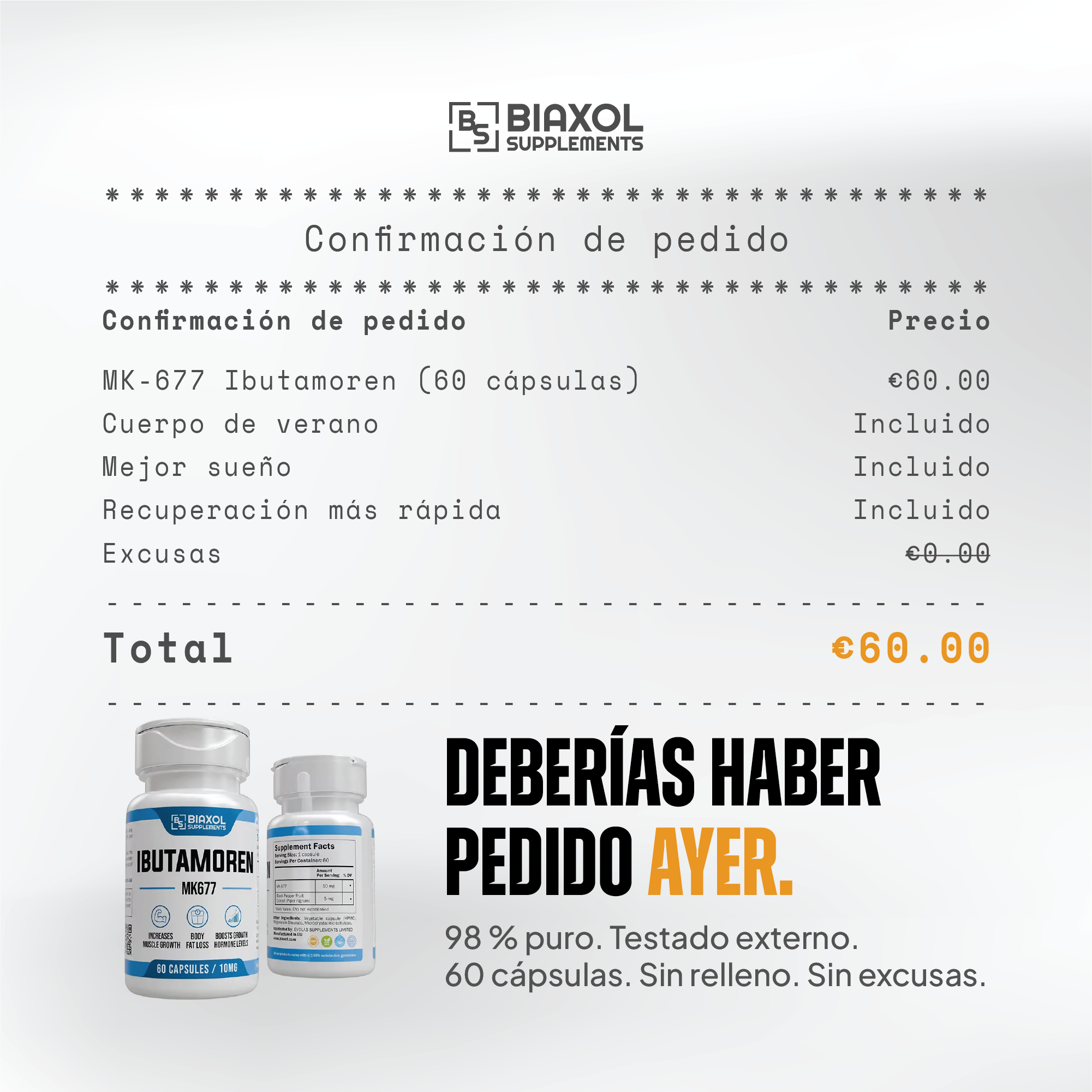 Biaxol Facebook ad