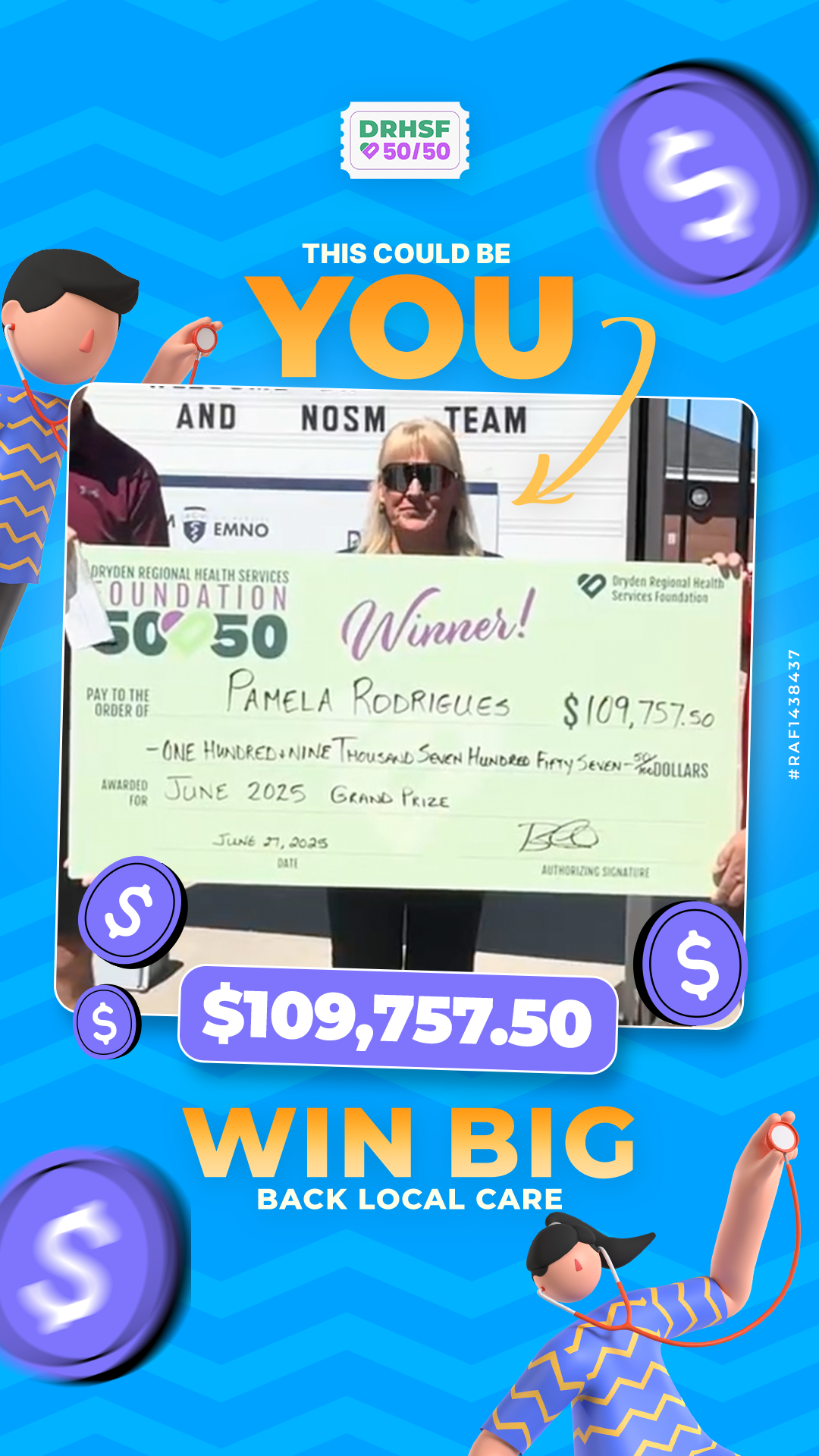 Dryden Regional Health Services Foundation Facebook ad