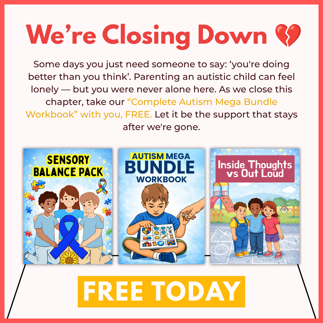 Autism Resources & Serenity Facebook ad: FREE TODAY