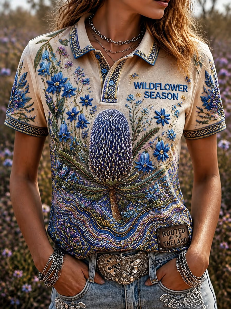 Aussiethread Facebook ad: Wear The Beauty Of Nature