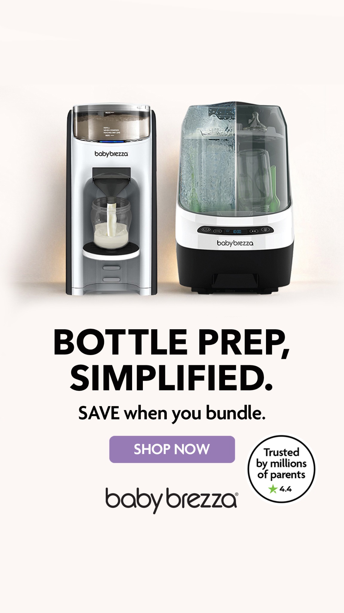 Baby Brezza UK Facebook ad