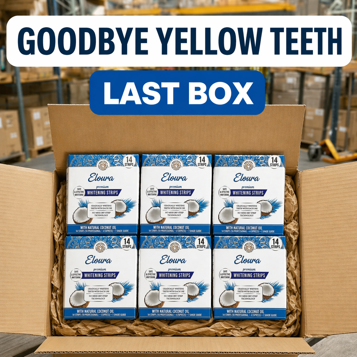 Eloura AU Facebook ad: Whiter Teeth Now
