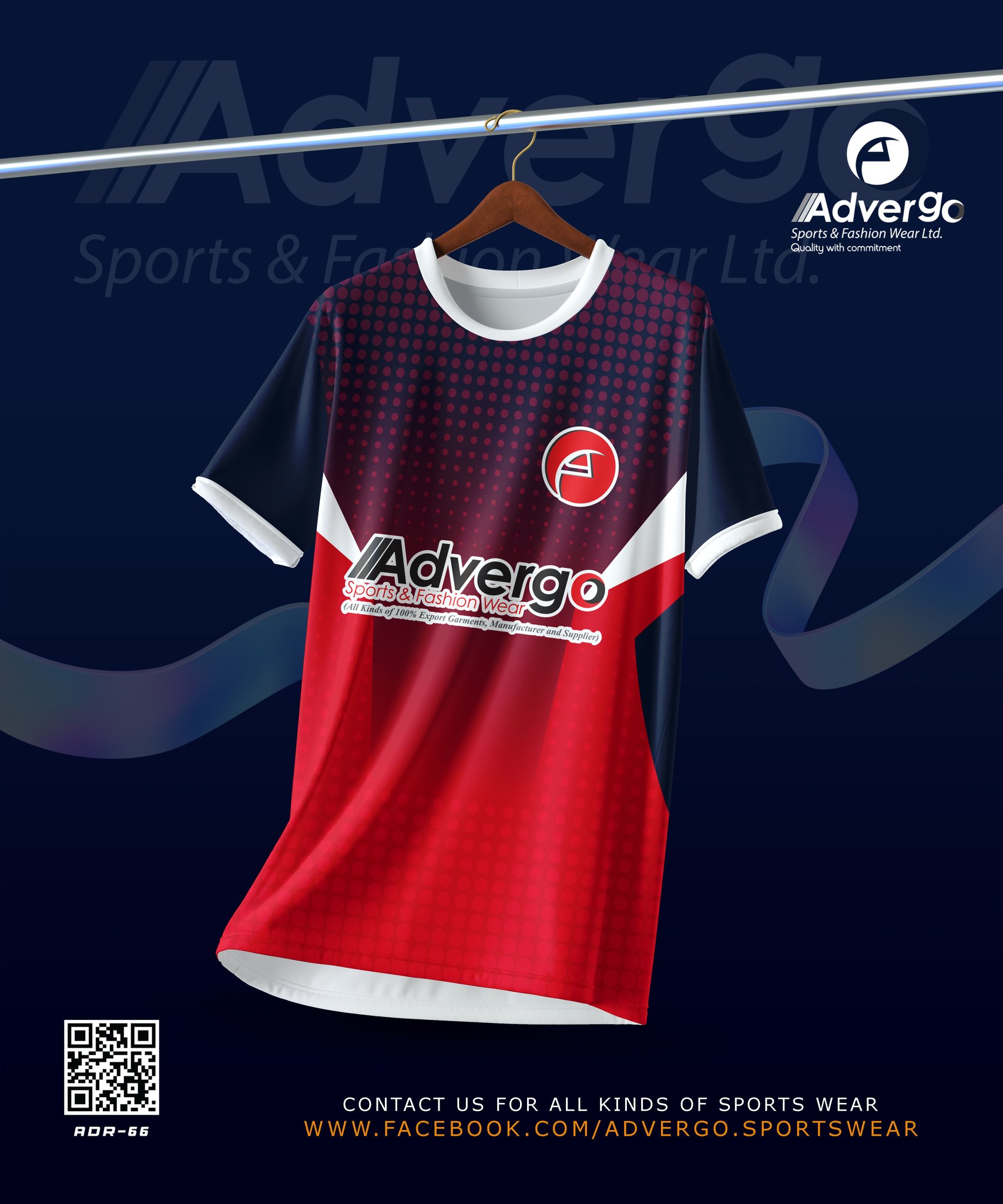 Advergo Sports & Fashion Wear Ltd. Facebook ad: আপনার টিমের জন্য চাই সেরা মানের কাস্টম জার্সি?