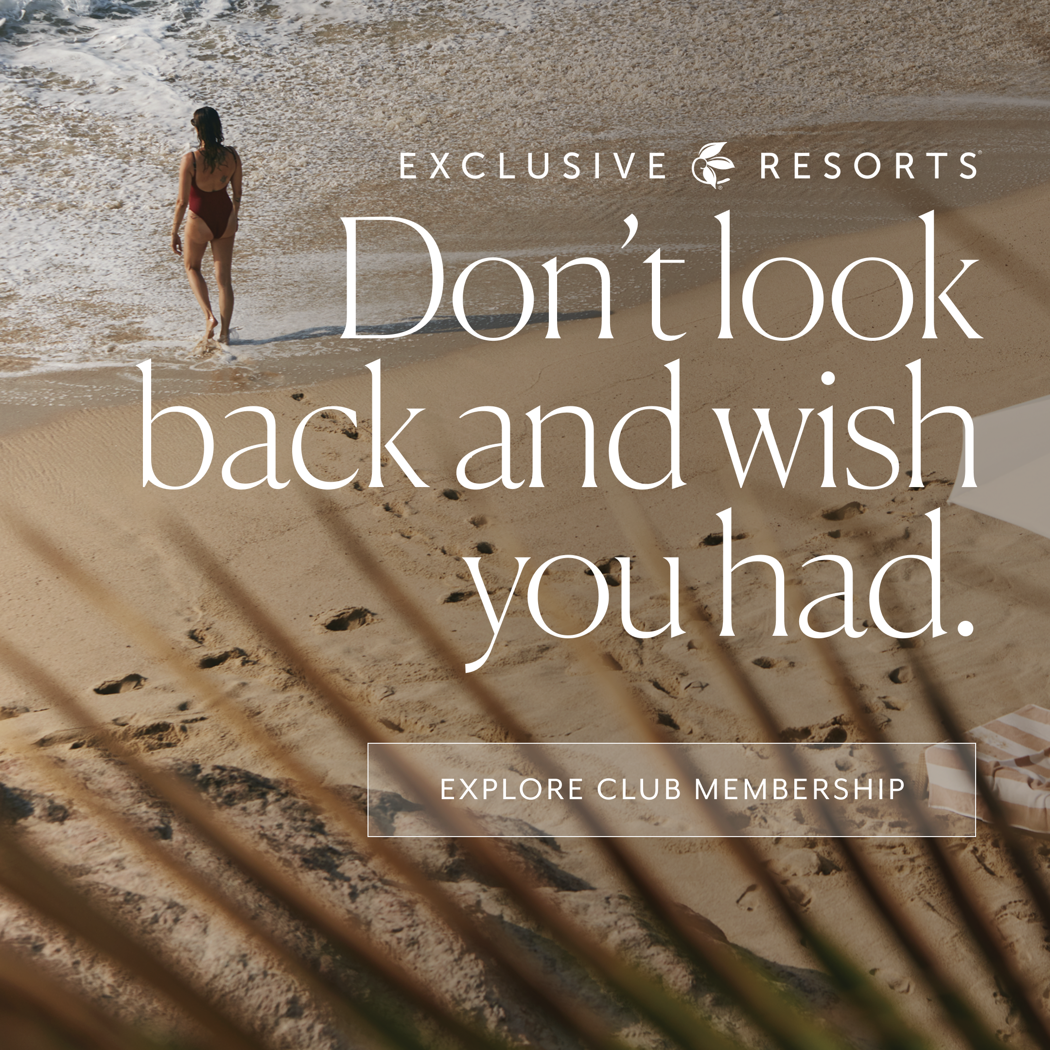 Exclusive Resorts Facebook ad from Jul 1, 2026