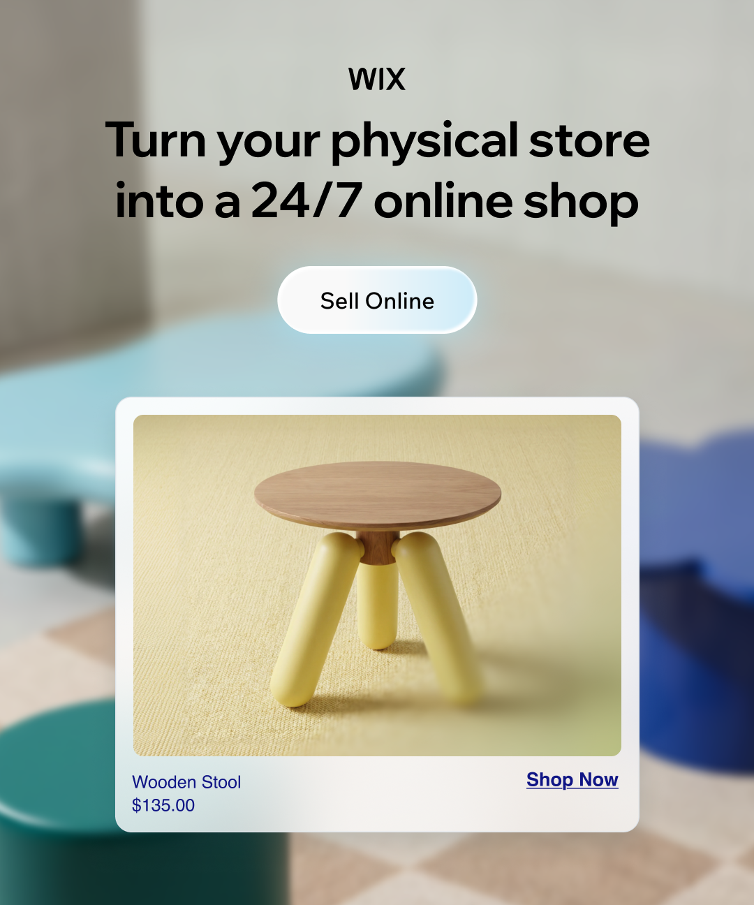 Wix Facebook ad