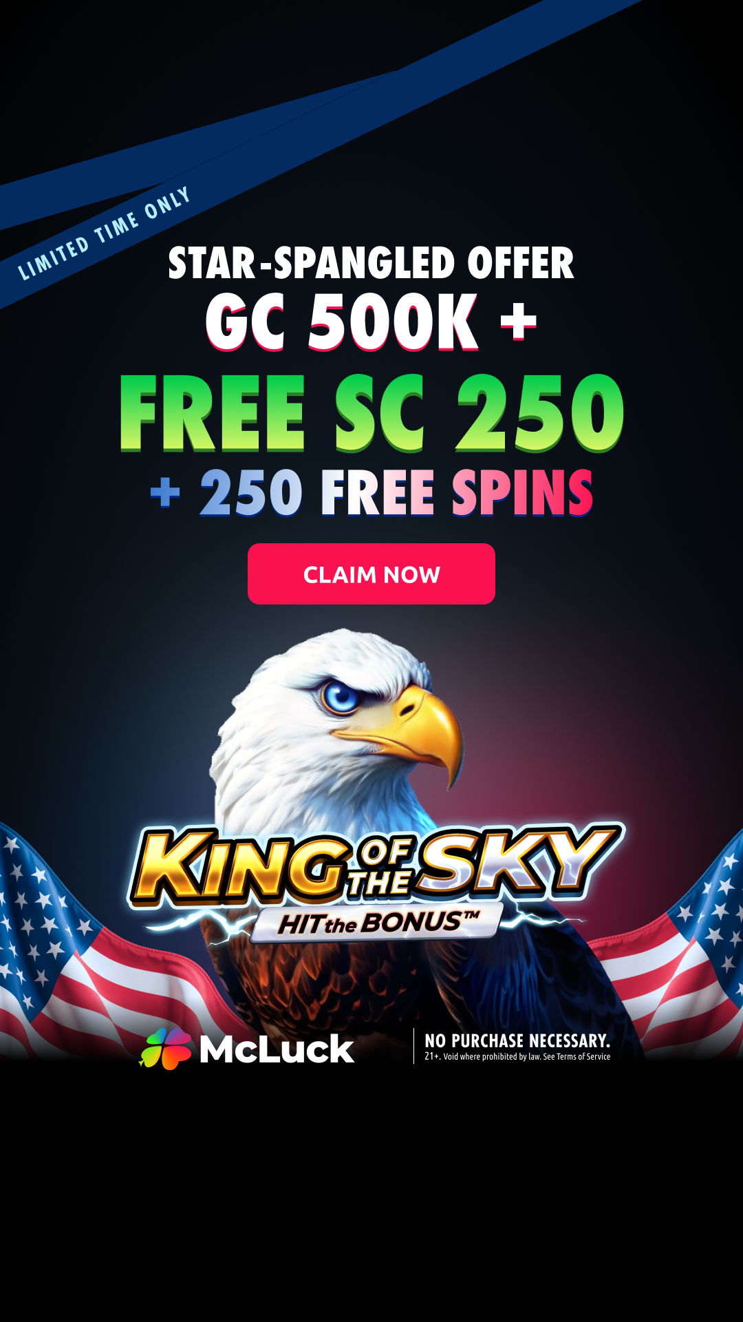 McLuck.com Facebook ad
