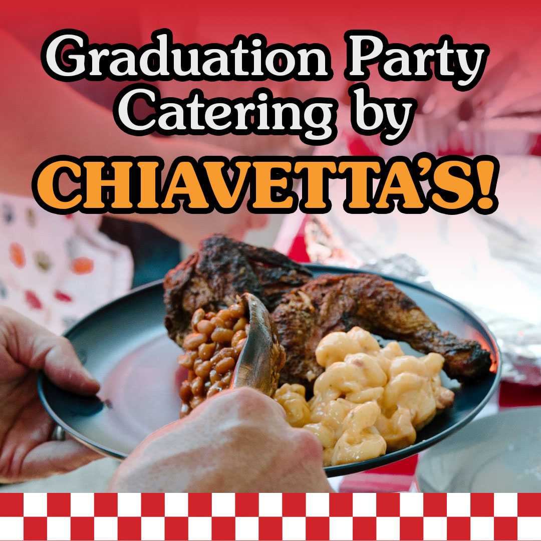 Chiavetta's Facebook ad: Book Your Grad Party