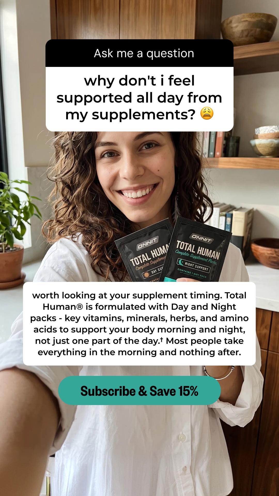 Onnit Facebook ad