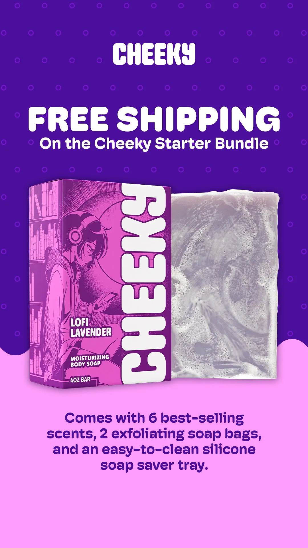 Cheeky Soap Facebook ad