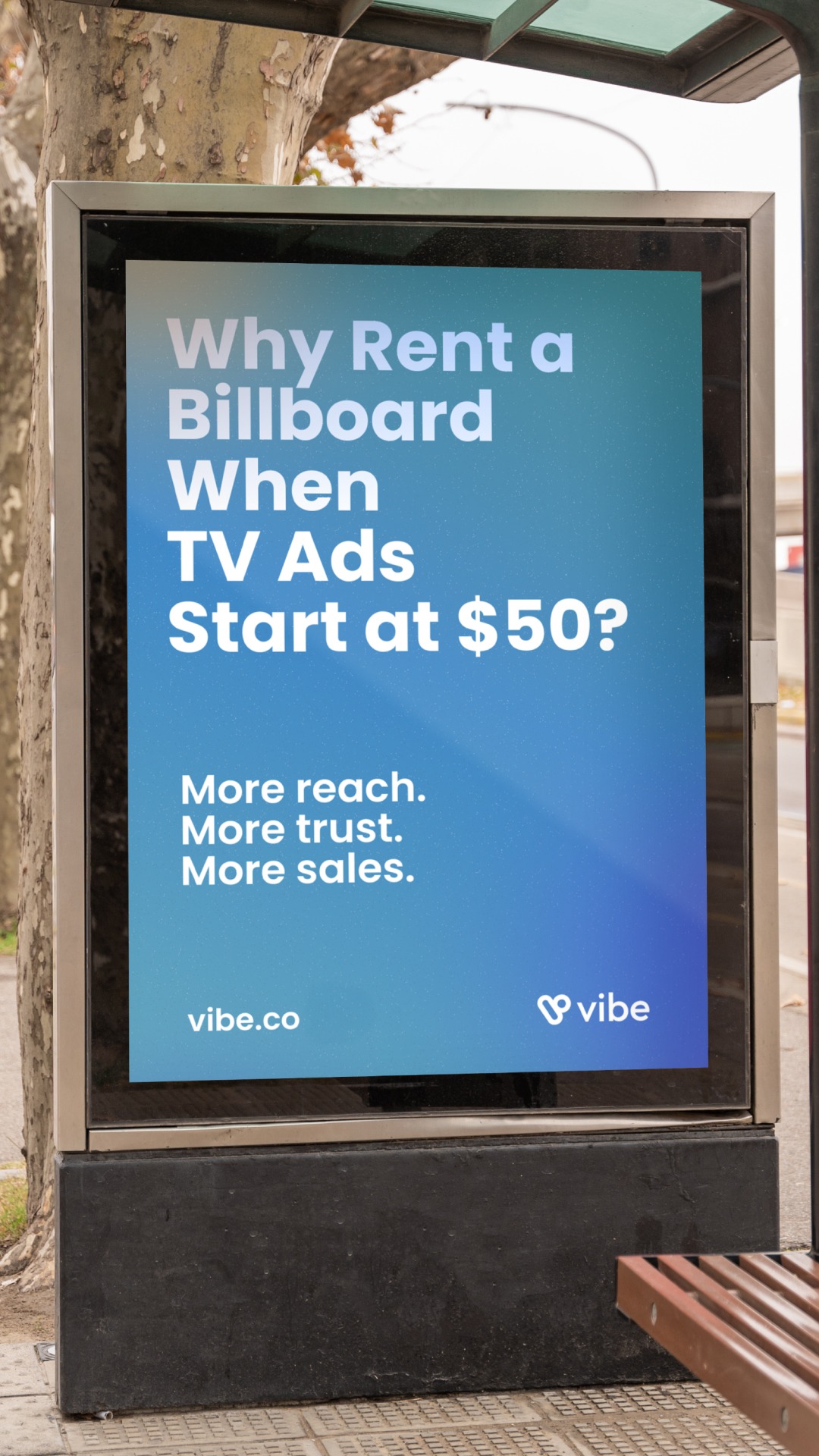 Vibe.co Facebook ad