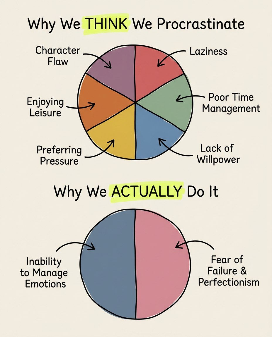 DigitalCortex.io Facebook ad: Procrastination Isn't Laziness