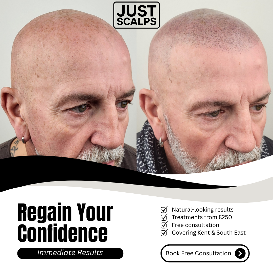 Just Scalps Facebook ad