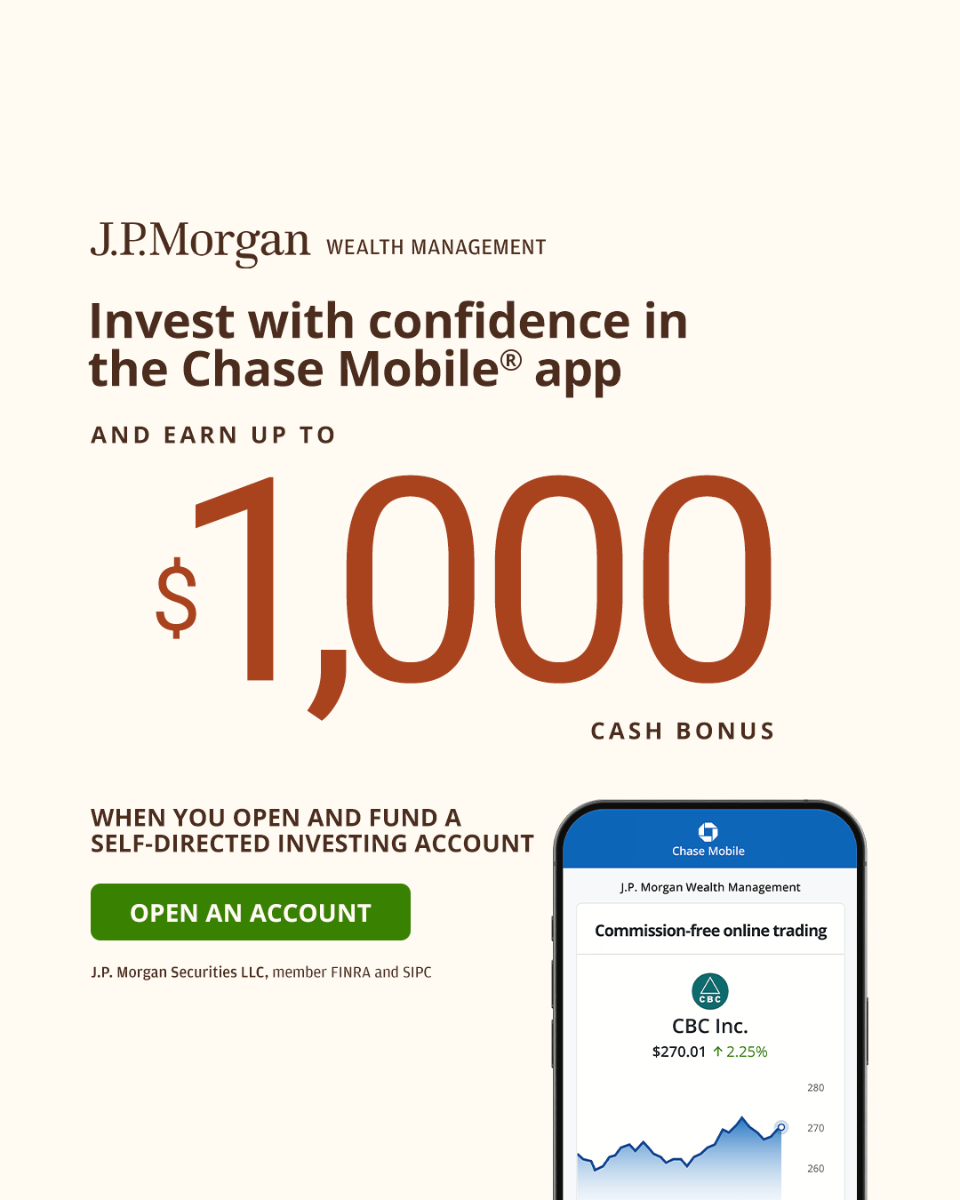 J.P. Morgan Wealth Management Facebook ad