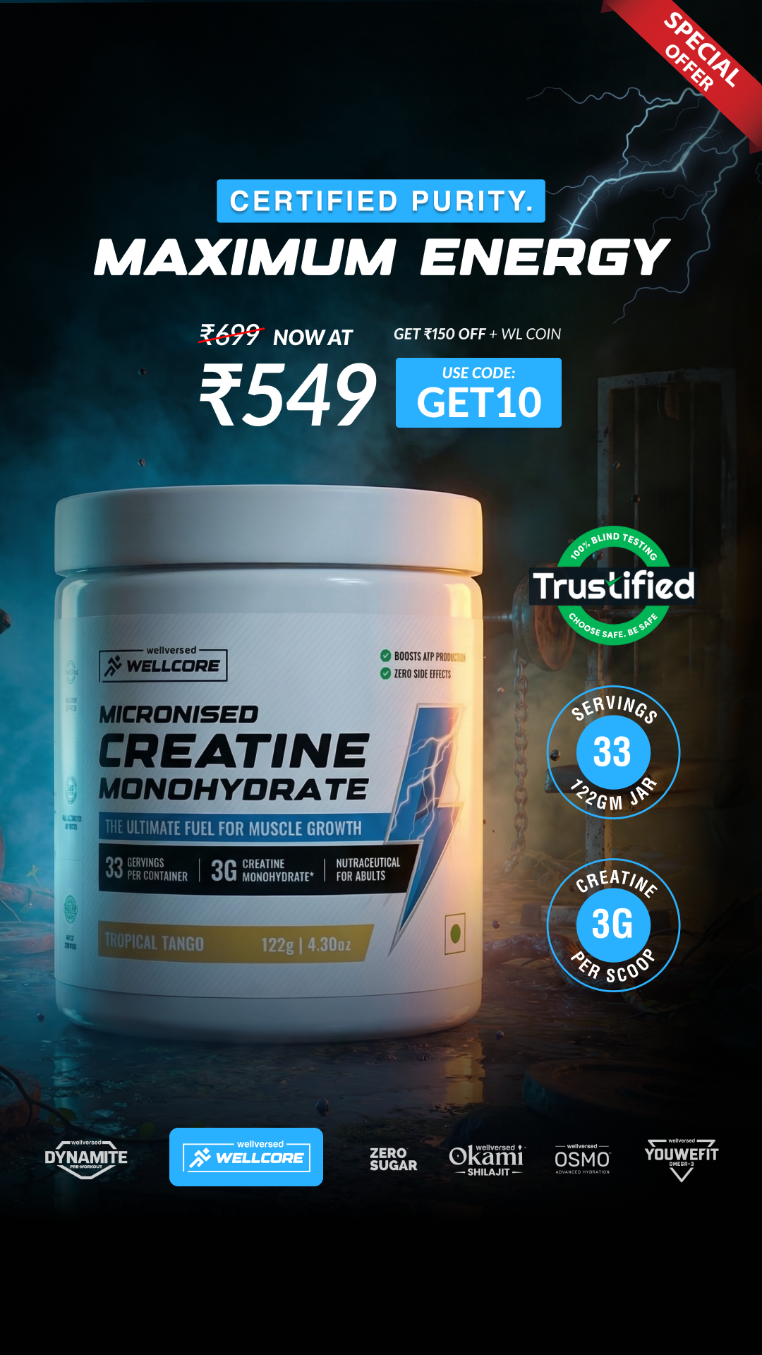 Wellcore - Wellversed Brand Facebook ad