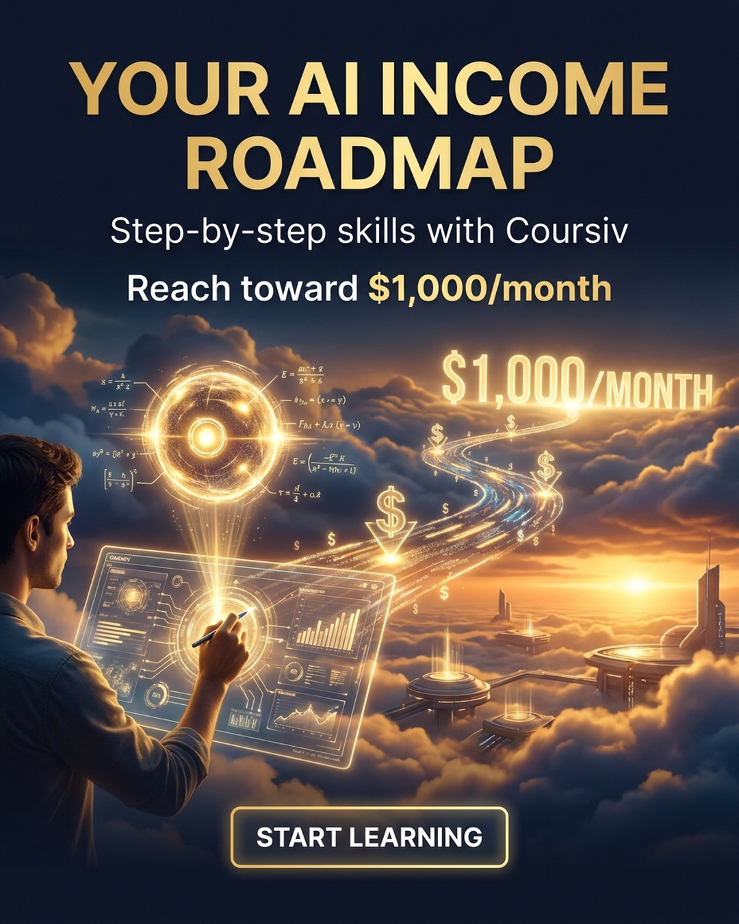 Coursiv Facebook ad