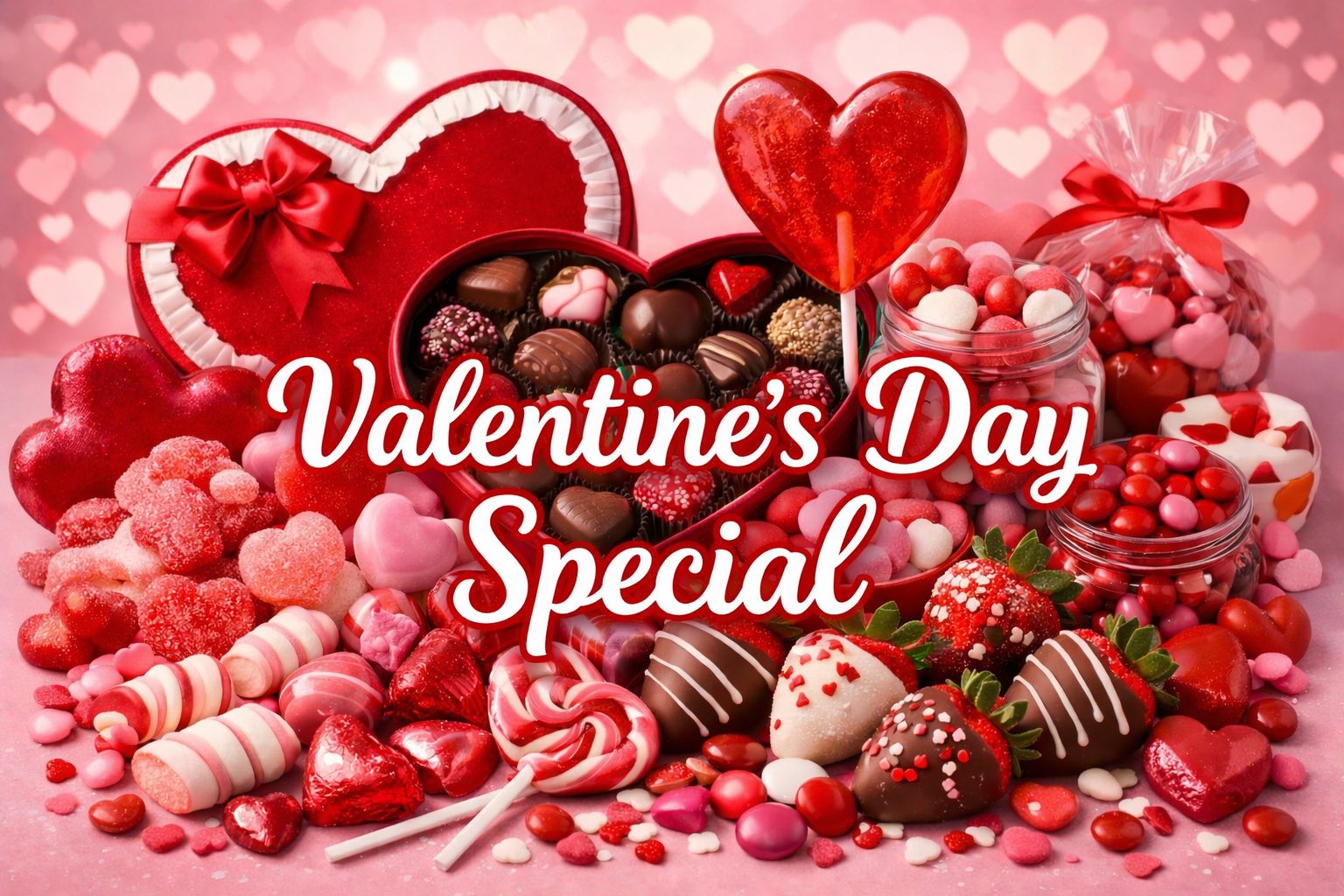 Bargains In Bulk Facebook ad: Valentines Candy Special