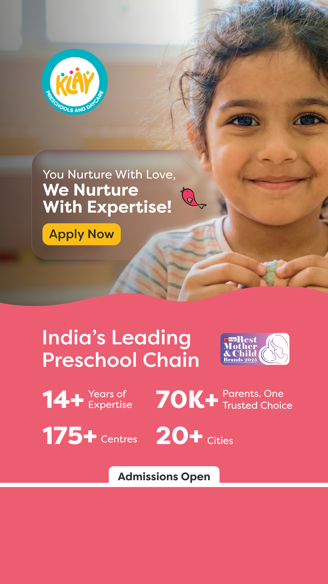 KLAY Preschools and Daycare Facebook ad