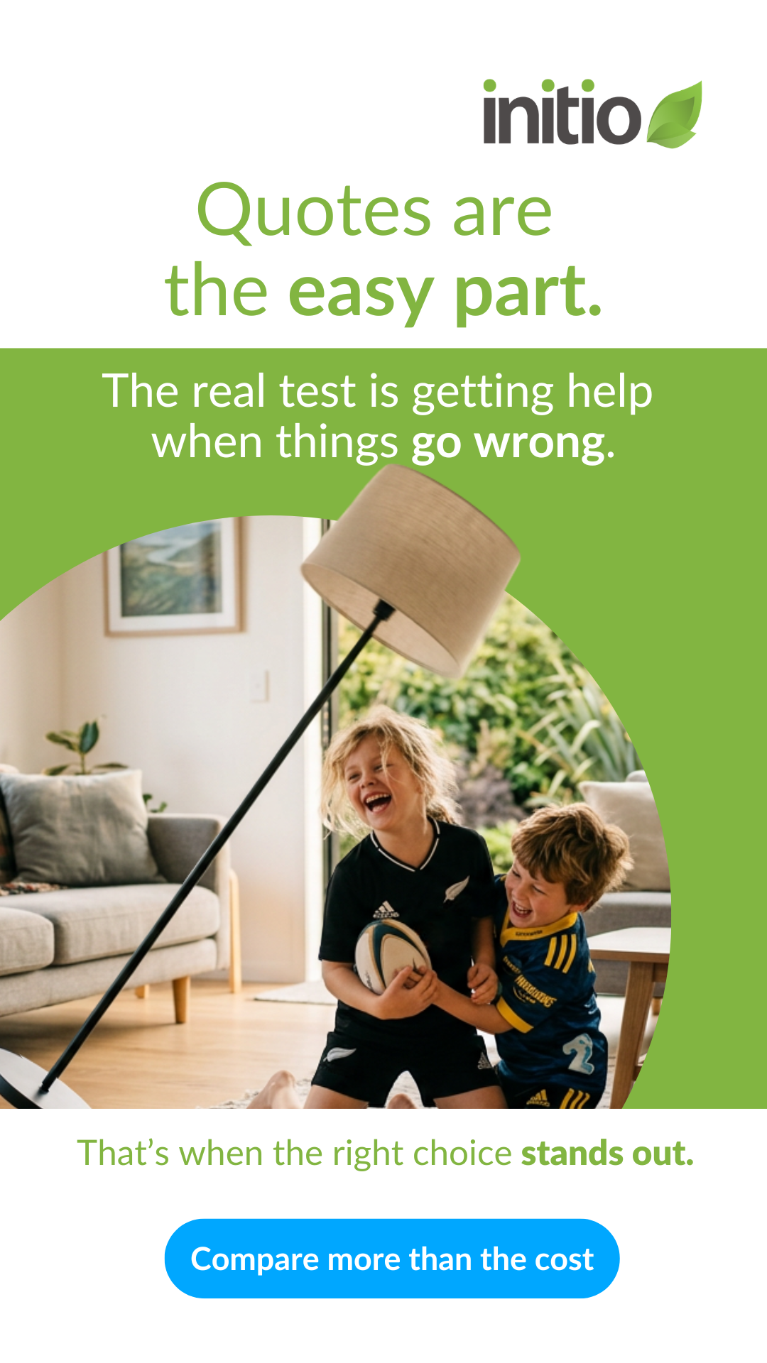 Initio Insurance Facebook ad