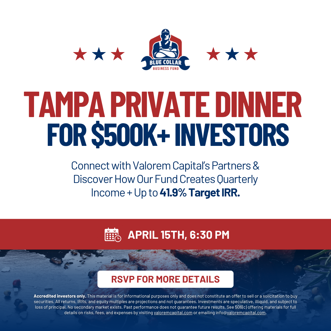 Valorem Capital Facebook ad