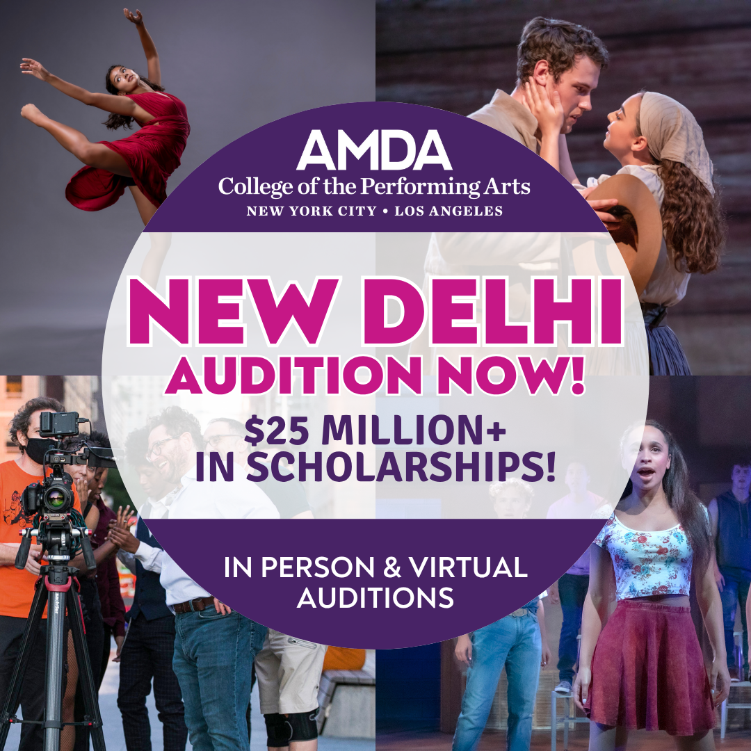 AMDA College Facebook ad