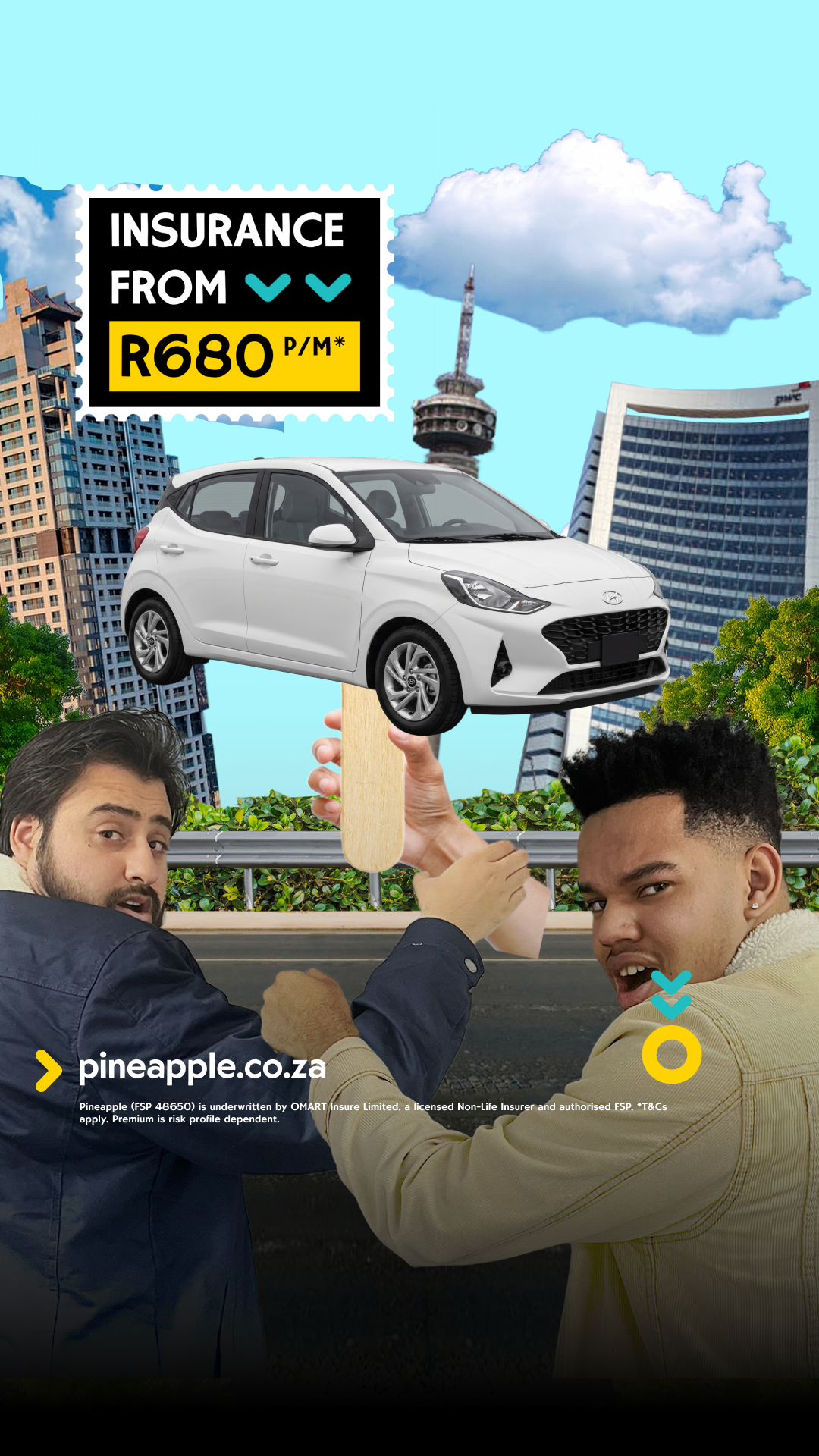 Pineapple Facebook ad
