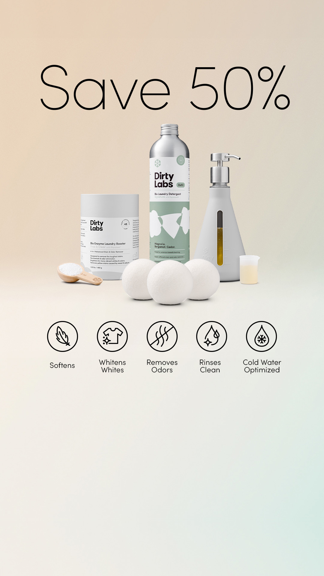 Dirty Labs Facebook ad