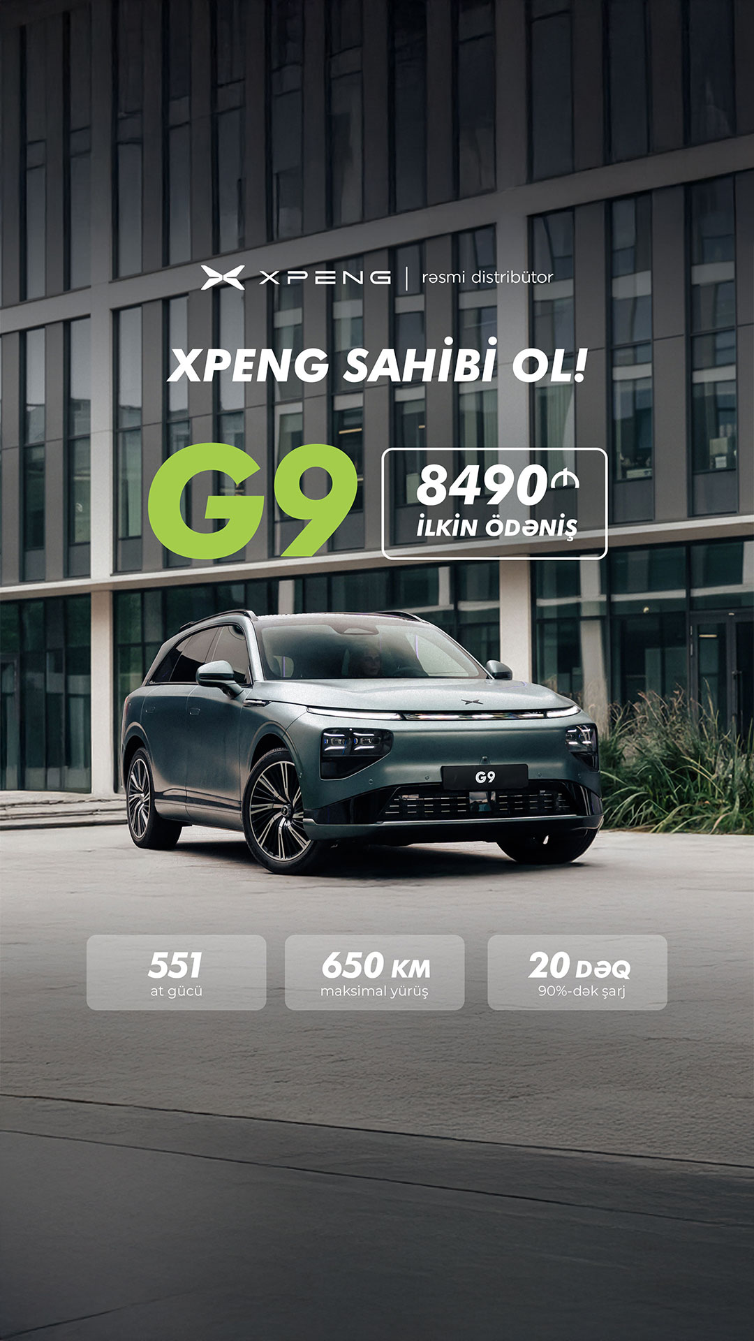 Xpeng Azerbaijan Facebook ad