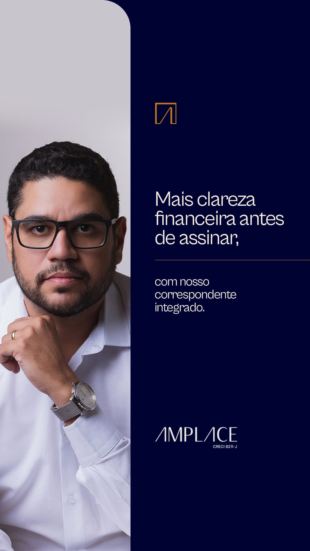 Amplace Imóveis Facebook ad from Jul 10, 2026