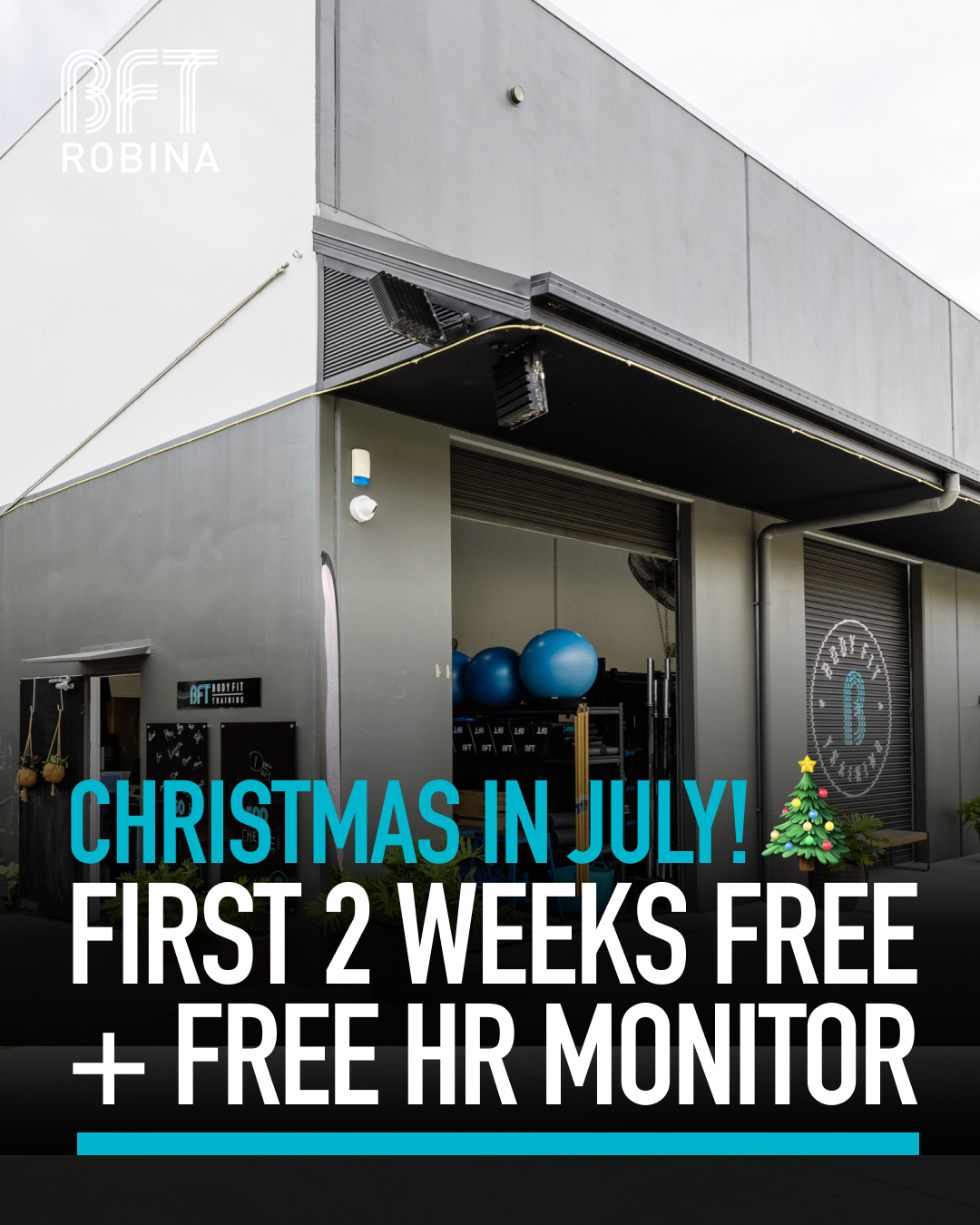 BFT Robina Facebook ad: Christmas in July at BFT Robina!