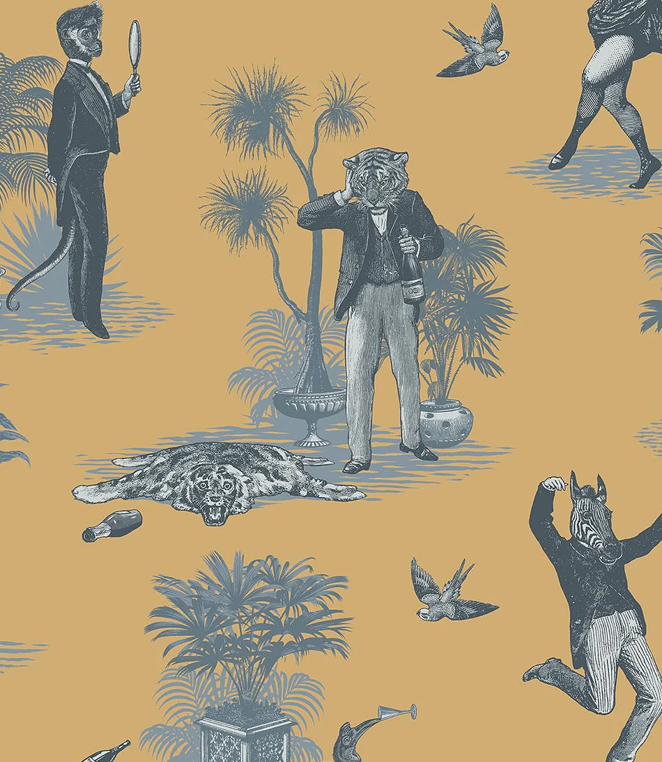 Divine Savages Facebook ad: Safari Soiree Wallpaper
