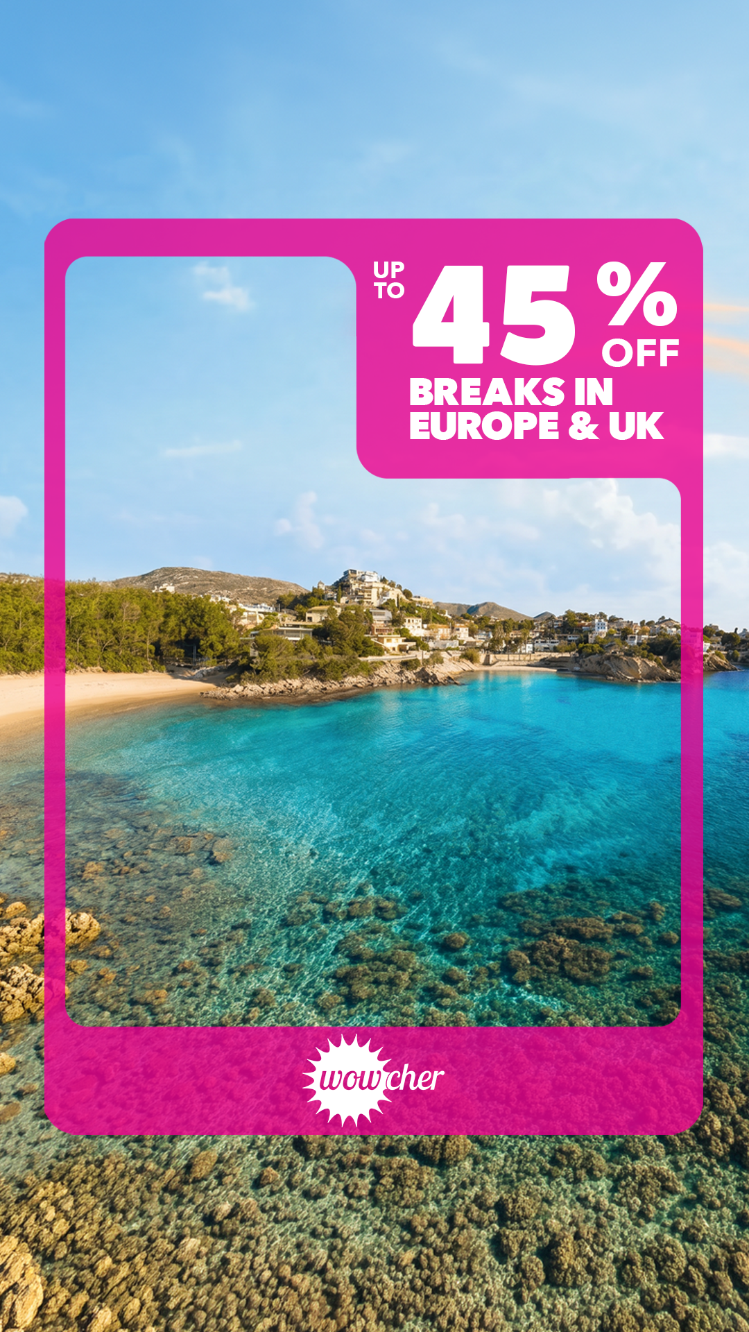 Wowcher Facebook ad