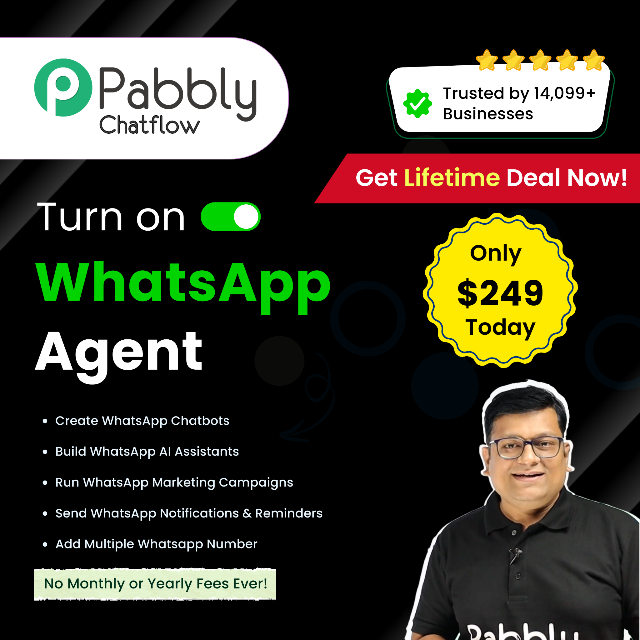 Pabbly Chatflow Facebook ad